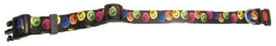 SICONS Dog Collar Sicons Nylon Small adjustable Smiley Print 15mm Plain Dog Collar Charm(Multicolor, Round)
SICONS Dog Collar Sicons Nylon Small adjustable Smiley Print 15mm Plain Dog Collar Charm(Multicolor, Round)