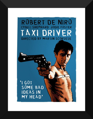 Hollywood Movie Poster Collection II - Taxi Driver - Robert De Niro - Premium Quality Framed Poster (12 x 17 inches) For Home & Office Decoration Paper Print(17 inch X 12 inch)
Hollywood Movie Poster Collection II - Taxi Driver - Robert De Niro - Premium Quality Framed Poster (12 x 17 inches) For Home & Office Decoration Paper Print(17 inch X 12 inch)