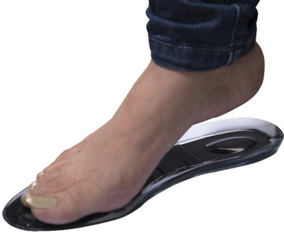 Jsb BS51 Gel Orthopedic Foot Insole for Women with Footwear Velcro Fixer (Pair) (Large (UK Size 6 to 7)) Heel Support (, Black
Jsb BS51 Gel Orthopedic Foot Insole for Women with Footwear Velcro Fixer (Pair) (Large (UK Size 6 to 7)) Heel Support (, Black