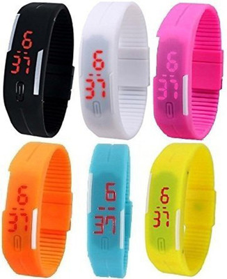 Arihant Retails LED Digital Band AR214 (Best for Return Gift and Brithday Gift) Watch - For Boys & Girls
Arihant Retails LED Digital Band AR214 (Best for Return Gift and Brithday Gift) Watch - For Boys & Girls
