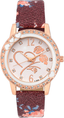 COSMIC FHL-908 FLORAL AND Hearts in Love MULTI COLOR Crystal Studded Watch - For Women
COSMIC FHL-908 FLORAL AND Hearts in Love MULTI COLOR Crystal Studded Watch - For Women