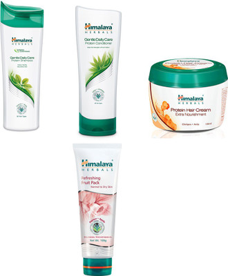 Himalaya gentle daily care protein shampoo, gentle daily care protein conditioner,protein hair cream, refreshing fruit pack(Set of)
Himalaya gentle daily care protein shampoo, gentle daily care protein conditioner,protein hair cream, refreshing fruit pack(Set of)