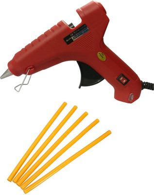 glun Red 60 Watt ON OFF Switch Indicator With 5 Yellow Sticks Standard Temperature Corded Glue Gun(11 mm)
glun Red 60 Watt ON OFF Switch Indicator With 5 Yellow Sticks Standard Temperature Corded Glue Gun(11 mm)