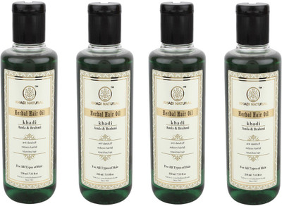 Khadi Natural Herbal Amla & Brahmi Hair Oil(840 ml)