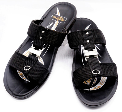 FOOTSTAIR Men BLACK Sandals