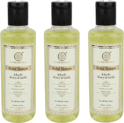 Khadi Natural Herbal Honey & Vanilla Shampoo(630)