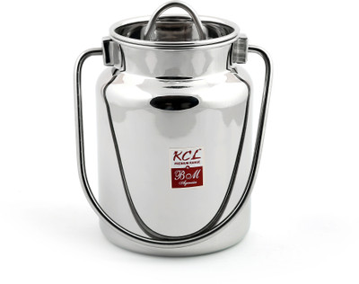 KCL Stainless Steel Milk, Ghee, Oil Multipurpose Container - 1.5 L Steel Oil Container, Utility Box(Silver)
KCL Stainless Steel Milk, Ghee, Oil Multipurpose Container - 1.5 L Steel Oil Container, Utility Box(Silver)