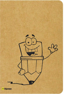 Hamee A5 Notebook(Recyclable Designer Printed Brown Paper Bound A5 Kraft Notebook - 150 pages, A5 Size Born as Writer, Brown)
Hamee A5 Notebook(Recyclable Designer Printed Brown Paper Bound A5 Kraft Notebook - 150 pages, A5 Size Born as Writer, Brown)