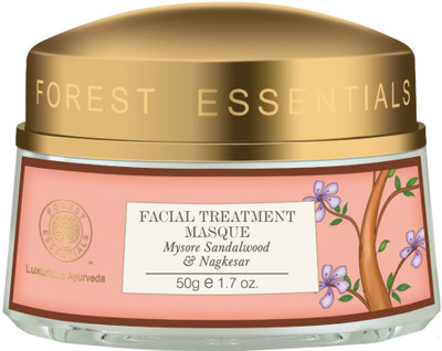 Forest Essentials Facial Treatment Masque Nourishing Mysore Sandalwood & Nagkesar(50 g)
Forest Essentials Facial Treatment Masque Nourishing Mysore Sandalwood & Nagkesar(50 g)