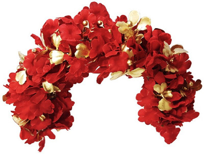 Kabello Juda Hair Accessories Hair Styling Women Gajra For Bun Making, Red M2 GF0004R Bun Clip, Hair Clip, Hair Band(Red, Gold)
Kabello Juda Hair Accessories Hair Styling Women Gajra For Bun Making, Red M2 GF0004R Bun Clip, Hair Clip, Hair Band(Red, Gold)