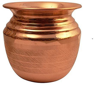 VibeX ® Crafts'man Pure Copper Lota Pitcher Indian Drinkware Jug for Ayurveda Benefits Water Pitcher(0.5 L)
VibeX ® Crafts'man Pure Copper Lota Pitcher Indian Drinkware Jug for Ayurveda Benefits Water Pitcher(0.5 L)