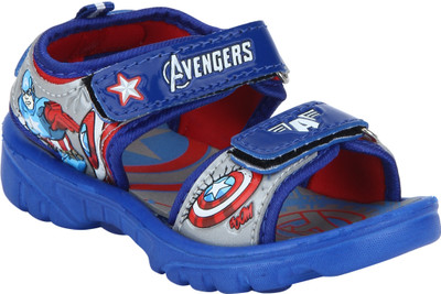 Marvel Boys Velcro Sports Sandals(Blue
