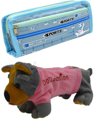 Hrinkar Cartoon Pencil Pouch Printed and Animal Art Plastic Pencil Boxes(Set of 2, Blue, Grey, Pink, Brown)
Hrinkar Cartoon Pencil Pouch Printed and Animal Art Plastic Pencil Boxes(Set of 2, Blue, Grey, Pink, Brown)