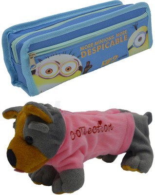Hrinkar Cartoon Pencil Pouch Printed and Animal Art Plastic Pencil Boxes(Set of 2, Blue, Grey, Pink, Brown)
Hrinkar Cartoon Pencil Pouch Printed and Animal Art Plastic Pencil Boxes(Set of 2, Blue, Grey, Pink, Brown)