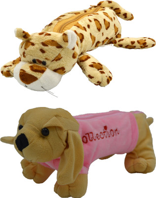 Hrinkar Cartoon Pencil Pouch Animal and Animal Art Plastic Pencil Boxes(Set of 2, Brown, Pink, Brown)
Hrinkar Cartoon Pencil Pouch Animal and Animal Art Plastic Pencil Boxes(Set of 2, Brown, Pink, Brown)
