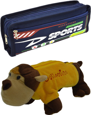 Hrinkar Cartoon Pencil Pouch Printed and Animal Art Plastic Pencil Boxes(Set of 2, Blue, Yellow, Brown)
Hrinkar Cartoon Pencil Pouch Printed and Animal Art Plastic Pencil Boxes(Set of 2, Blue, Yellow, Brown)