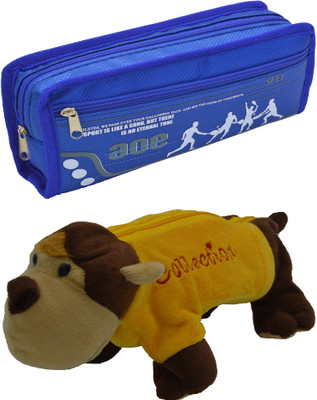 Hrinkar Cartoon Pencil Pouch Printed and Animal Art Plastic Pencil Boxes(Set of 2, Blue, Yellow, Brown)
Hrinkar Cartoon Pencil Pouch Printed and Animal Art Plastic Pencil Boxes(Set of 2, Blue, Yellow, Brown)