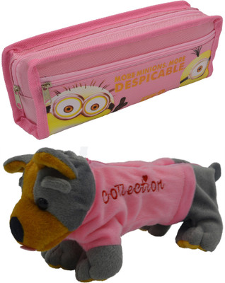 Hrinkar Cartoon Pencil Pouch Printed and Animal Art Plastic Pencil Boxes(Set of 2, Pink, Grey, Pink, Brown)
Hrinkar Cartoon Pencil Pouch Printed and Animal Art Plastic Pencil Boxes(Set of 2, Pink, Grey, Pink, Brown)