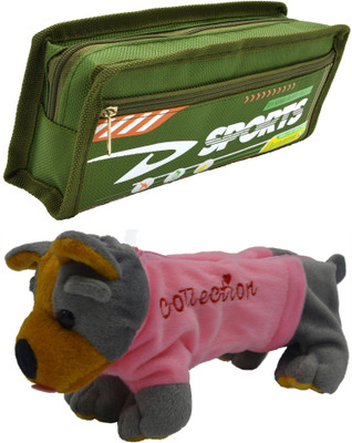 Hrinkar Cartoon Pencil Pouch Printed and Animal Art Plastic Pencil Boxes(Set of 2, Green, Grey, Pink, Brown)
Hrinkar Cartoon Pencil Pouch Printed and Animal Art Plastic Pencil Boxes(Set of 2, Green, Grey, Pink, Brown)