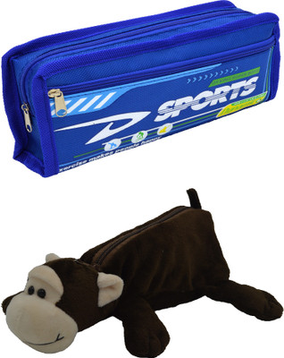 Hrinkar Cartoon Pencil Pouch Printed and Animal Art Plastic Pencil Boxes(Set of 2, Blue, Brown, White)
Hrinkar Cartoon Pencil Pouch Printed and Animal Art Plastic Pencil Boxes(Set of 2, Blue, Brown, White)