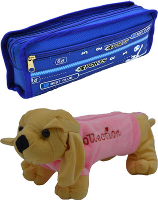 Hrinkar Cartoon Pencil Pouch Printed and Animal Art Plastic Pencil Boxes(Set of 2, Blue, Pink, Brown)
Hrinkar Cartoon Pencil Pouch Printed and Animal Art Plastic Pencil Boxes(Set of 2, Blue, Pink, Brown)
