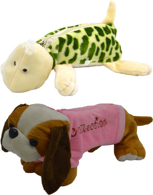 Hrinkar Cartoon Pencil Pouch Animal and Animal Art Plastic Pencil Boxes(Set of 2, Green, Pink, Yellow, Brown)
Hrinkar Cartoon Pencil Pouch Animal and Animal Art Plastic Pencil Boxes(Set of 2, Green, Pink, Yellow, Brown)