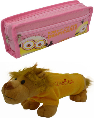 Hrinkar Cartoon Pencil Pouch Printed and Animal Art Plastic Pencil Boxes(Set of 2, Pink, Yellow, Brown)
Hrinkar Cartoon Pencil Pouch Printed and Animal Art Plastic Pencil Boxes(Set of 2, Pink, Yellow, Brown)