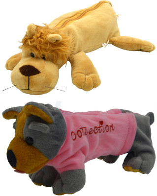 Hrinkar Cartoon Pencil Pouch Animal and Animal Art Plastic Pencil Boxes(Set of 2, Brown, Grey, Pink, Brown)
Hrinkar Cartoon Pencil Pouch Animal and Animal Art Plastic Pencil Boxes(Set of 2, Brown, Grey, Pink, Brown)