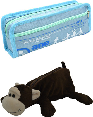 Hrinkar Cartoon Pencil Pouch Printed and Animal Art Plastic Pencil Boxes(Set of 2, Blue, Brown, White)
Hrinkar Cartoon Pencil Pouch Printed and Animal Art Plastic Pencil Boxes(Set of 2, Blue, Brown, White)