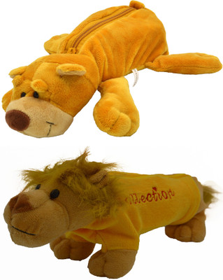 Hrinkar Cartoon Pencil Pouch Animal and Animal Art Plastic Pencil Boxes(Set of 2, Brown, Yellow, Brown)
Hrinkar Cartoon Pencil Pouch Animal and Animal Art Plastic Pencil Boxes(Set of 2, Brown, Yellow, Brown)