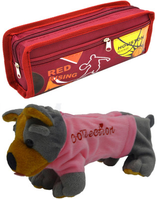 Hrinkar Cartoon Pencil Pouch Printed and Animal Art Plastic Pencil Boxes(Set of 2, Red, Grey, Pink, Brown)
Hrinkar Cartoon Pencil Pouch Printed and Animal Art Plastic Pencil Boxes(Set of 2, Red, Grey, Pink, Brown)