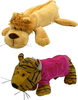 Hrinkar Cartoon Pencil Pouch Animal and Animal Art Plastic Pencil Boxes(Set of 2, Brown, Pink, Yellow)
Hrinkar Cartoon Pencil Pouch Animal and Animal Art Plastic Pencil Boxes(Set of 2, Brown, Pink, Yellow)