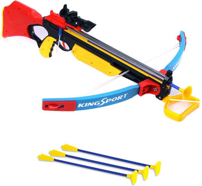 HALO NATION 2.5 Ft Real Archery Sport Crossbow Toy Set BIG SIZE With Laser Target and Safe Suction Dart Arrows(Multicolor)
HALO NATION 2.5 Ft Real Archery Sport Crossbow Toy Set BIG SIZE With Laser Target and Safe Suction Dart Arrows(Multicolor)