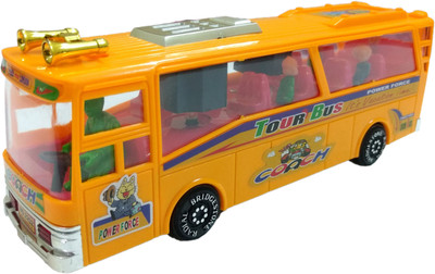 Humaira Luxurious Travel Tour Bus(Yellow)