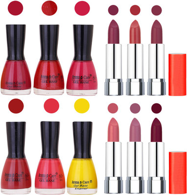 Aroma Care Wholesale Rate Combo of Nail Polish and Rythm Lipstick 493(Set of 12)
Aroma Care Wholesale Rate Combo of Nail Polish and Rythm Lipstick 493(Set of 12)