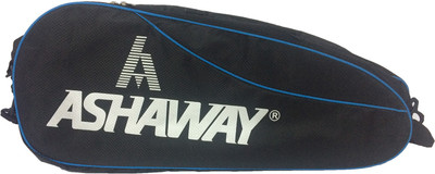 ASHAWAY 6 Rack Holder Kitbag(Black, Kit Bag)