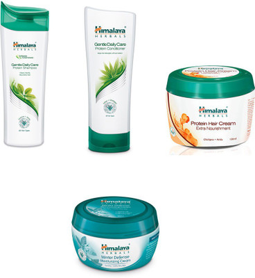 Himalaya gentle daily care protein shampoo, gentle daily care protein conditioner,protein hair cream, winter cream(Set of)
Himalaya gentle daily care protein shampoo, gentle daily care protein conditioner,protein hair cream, winter cream(Set of)