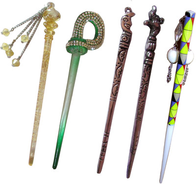 Moti combo of juda sticks Bun Stick(Multicolor)
Moti combo of juda sticks Bun Stick(Multicolor)