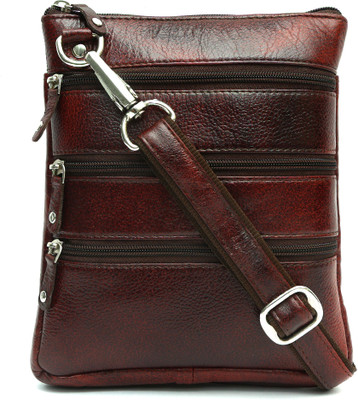 Blu Whale Sling Bag(Brown)