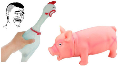 VShine Funny Shirlling Toy - Pig + Chicken Combo - Glows in Dark - Friends Teasing Laughable Toy(Multicolor)
VShine Funny Shirlling Toy - Pig + Chicken Combo - Glows in Dark - Friends Teasing Laughable Toy(Multicolor)
