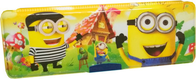 HALO NATION Minion SuperHero and Cartoon Characters Art Plastic Pencil Box(Set of 1, Yellow)
HALO NATION Minion SuperHero and Cartoon Characters Art Plastic Pencil Box(Set of 1, Yellow)