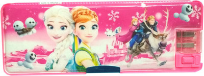 VShine Frozen SuperHero and Cartoon Characters Art Plastic Pencil Box(Set of 1, Pink)
VShine Frozen SuperHero and Cartoon Characters Art Plastic Pencil Box(Set of 1, Pink)