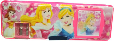 HALO NATION Princess SuperHero and Cartoon Characters Art Plastic Pencil Box(Set of 1, Pink)
HALO NATION Princess SuperHero and Cartoon Characters Art Plastic Pencil Box(Set of 1, Pink)