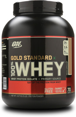 Optimum Nutrition Gold Standard 100% Whey Protein(2.27 kg, Mocha Cappuccino)