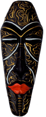 Hand Artz Terracotta Home Decorative Wall Hanging Multicolour Voodo Mask Decorative Showpiece - 35 cm(Terracotta, Multicolor)
Hand Artz Terracotta Home Decorative Wall Hanging Multicolour Voodo Mask Decorative Showpiece - 35 cm(Terracotta, Multicolor)