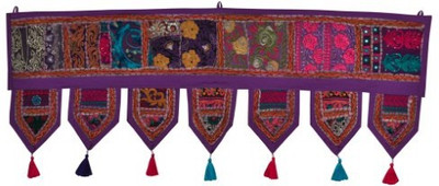 Lal Haveli Embroidery Work Cotton Tapestry Wall Decoration Door Hanging Toran(Cotton)
Lal Haveli Embroidery Work Cotton Tapestry Wall Decoration Door Hanging Toran(Cotton)