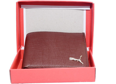 Adhritam Men Brown Genuine Leather Wallet(4 Card Slots)