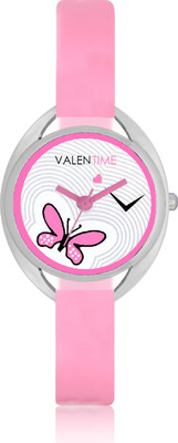 VALENTIME VT03 New Designer Stylish Girls Pink Watch - For Women