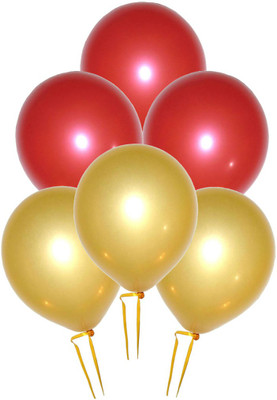EVA Solid EVA0063 Balloon(Red, Yellow, Pack of 50)