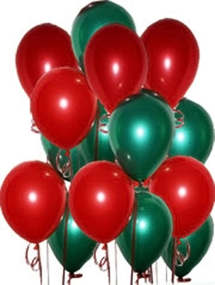 EVA Solid EVA0067 Balloon(Red, Green, Pack of 50)